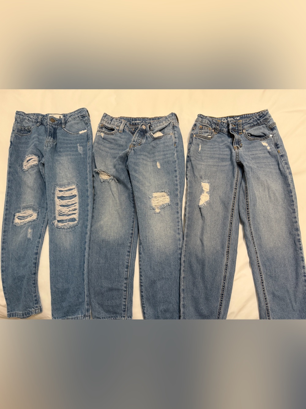 Little girl Light Blue Jeans - Casual Slim Fit